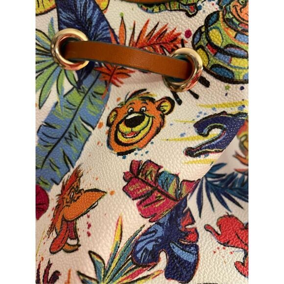 Dooney & Bourke  Jungle Book Drawstring Shoulder Bag NWT - Picture 12 of 16